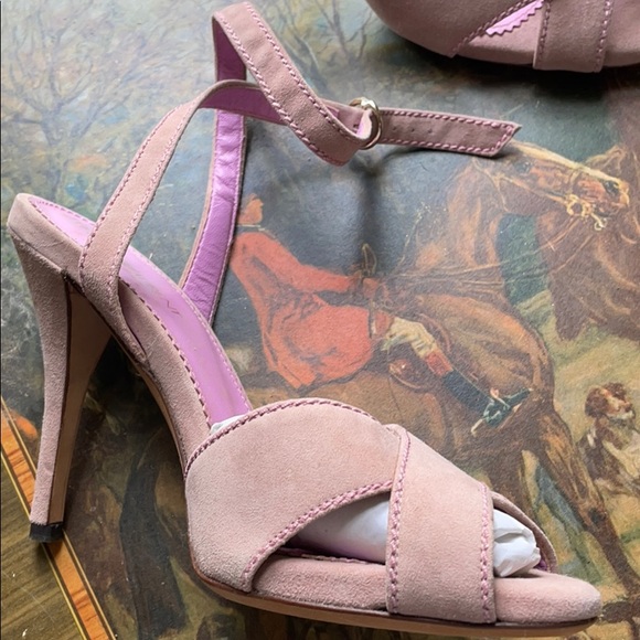 - YSL yves saint laurent ankle strap heels ROSE Shoe - Picture 3 of 17